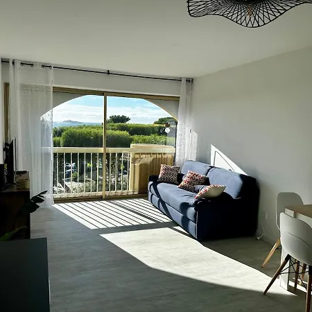 Cosy , Vue , Parking Prive דירה סיס-פור-לה-פלאז'